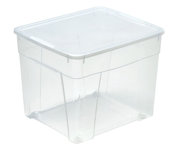 robusta scatola trasparente con coperchio produzione mazzei home