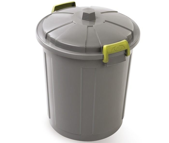 contenitore per spazzatura con coperchio e maniglie mazzei